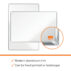 Tablica porcelanowa Nobo Premium Plus 600x450mm