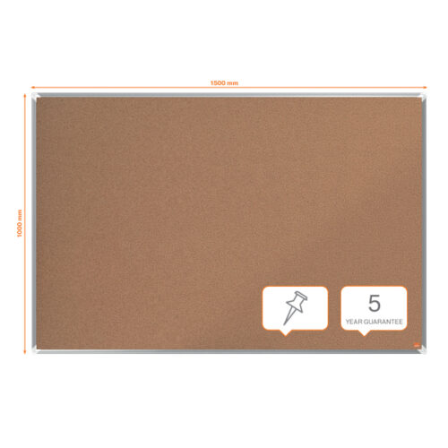 1915182_02.jpg Tablica ogłoszeniowa korkowa Nobo Premium Plus 1500x1000mm