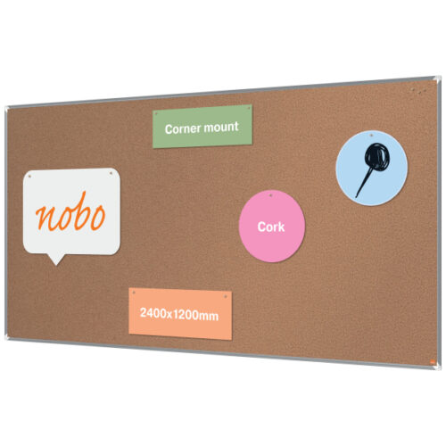 Tablica ogłoszeniowa korkowa Nobo Premium Plus 2400x1200mm