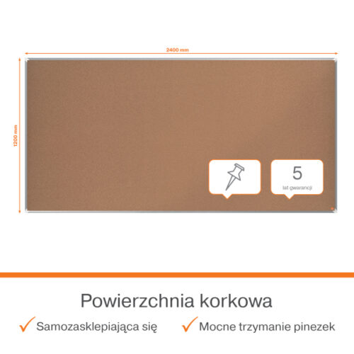 1915186_n_03.jpg Tablica ogłoszeniowa korkowa Nobo Premium Plus 2400x1200mm
