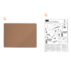 Tablica ogłoszeniowa korkowa Nobo Premium Plus 2400x1200mm