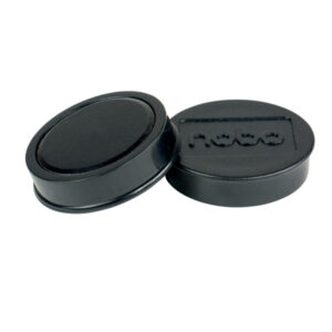 Magnesy Nobo do tablic 38 mm (1,5 kg), czarne, op./10 szt.