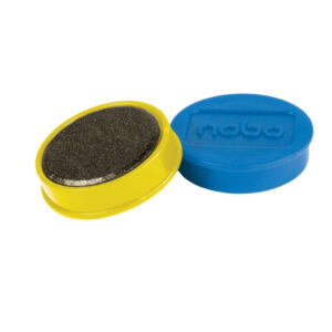 Magnesy Nobo do tablic 38 mm (1,5 kg), mix kolorów, op./10 szt.