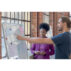 Przenośna, dwustronna, magnetyczna tablica suchościeralna do systemu Nobo Move&Meet, wykończenie szare, 900x1800mm