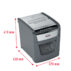 Niszczarka Rexel Optimum AutoFeed+ 50X, P4, 50 kartek, 20 l kosz