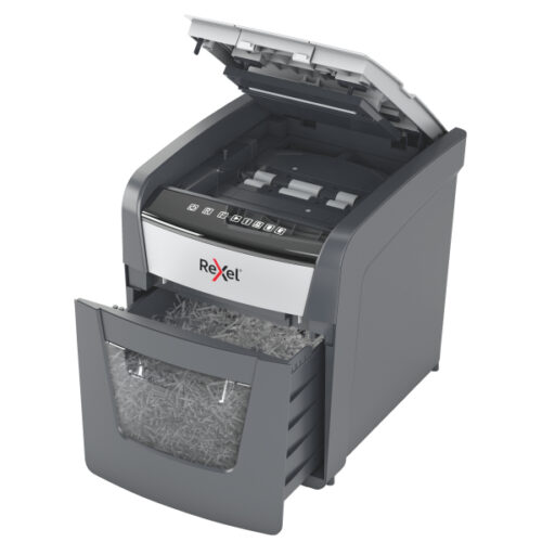 2020050XEU_iu_01.jpg Niszczarka Rexel Optimum AutoFeed+ 50X, P4, 50 kartek, 20 l kosz