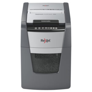 Niszczarka Rexel Optimum AutoFeed+ 90X, P4, 90 kartek, 34 l kosz