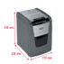 Niszczarka Rexel Optimum AutoFeed+ 90X, P4, 90 kartek, 34 l kosz