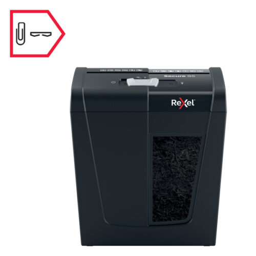 2020121EU_n_03.jpg Niszczarka Rexel Secure S5, P2, 5 kartek, 10 l kosz