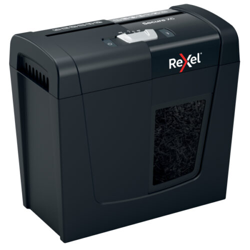 2020122EU_04.jpg Niszczarka Rexel Secure X6, P4, 6 kartek, 10 l kosz