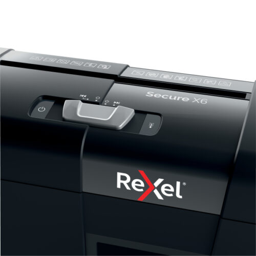 2020122EU_05.jpg Niszczarka Rexel Secure X6, P4, 6 kartek, 10 l kosz