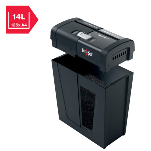 2020123EU_n_02.jpg Niszczarka Rexel Secure X8, P4, 8 kartek, 14 l kosz
