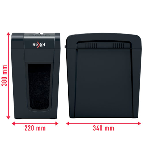 2020127EU_n_05.jpg Niszczarka Rexel Secure X10-SL, P4, 10 kartek, 18 l kosz
