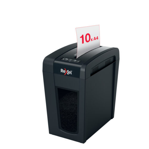 2020127EU_n_07.jpg Niszczarka Rexel Secure X10-SL, P4, 10 kartek, 18 l kosz