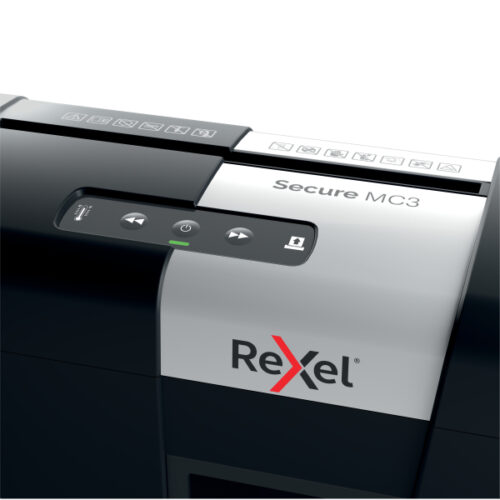2020128EU_05.jpg Niszczarka Rexel Secure MC3, P5, 3 kartki, 10 l kosz