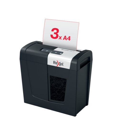 2020128EU_n_07.jpg Niszczarka Rexel Secure MC3, P5, 3 kartki, 10 l kosz