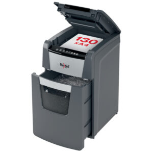 Niszczarka Rexel Optimum AutoFeed+ 130X, P4, 130 kartek, 44 l kosz