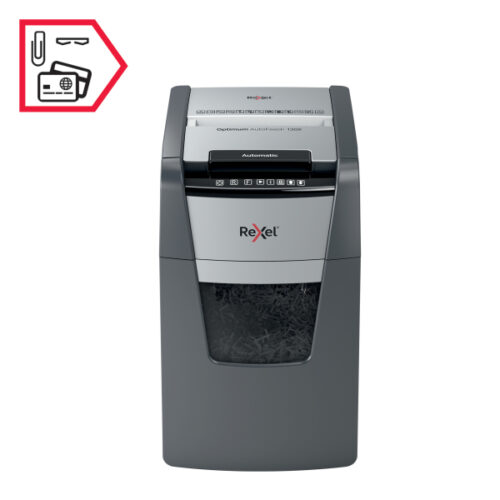 2020130XEU_05.jpg Niszczarka Rexel Optimum AutoFeed+ 130X, P4, 130 kartek, 44 l kosz
