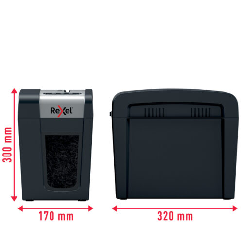 2020131EU_n_05.jpg Niszczarka Rexel Secure MC3-SL, P5, 3 kartki, 10 l kosz