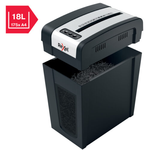 2020133EU_n_03.jpg Niszczarka Rexel Secure MC6-SL, P5, 6 kartek, 18 l kosz
