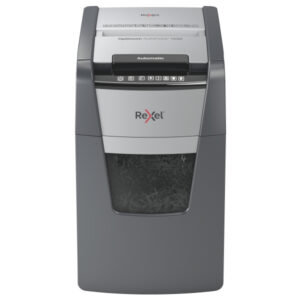 Niszczarka Rexel Optimum AutoFeed+ 150M, P5, 150 kartek, 44 l kosz
