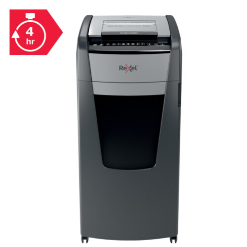 2020600XEU_07.jpg Niszczarka Rexel Optimum AutoFeed+ 600X, P4, 600 kartek, 110 l kosz