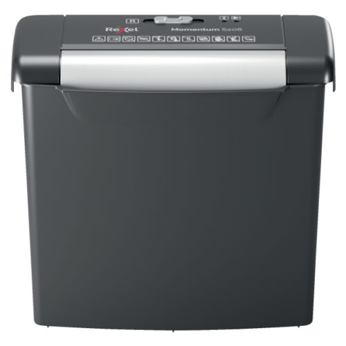 2104568EU.jpg Niszczarka Rexel Momentum S206, P2, 6 kartek, 9 l kosz