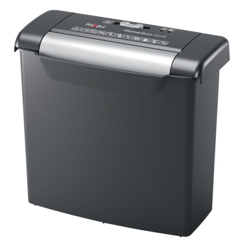 2104568EU_01.jpg Niszczarka Rexel Momentum S206, P2, 6 kartek, 9 l kosz