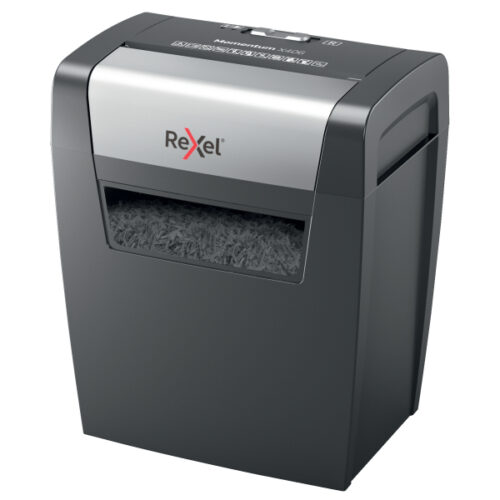 2104569EU_01.jpg Niszczarka Rexel Momentum X406, P4, 6 kartek, 15 l kosz