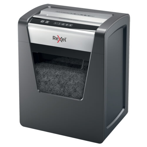 2104576EU_01.jpg Niszczarka Rexel Momentum X415, P4, 15 kartek, 23 l kosz