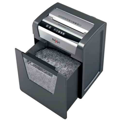 2104576EU_02.jpg Niszczarka Rexel Momentum X415, P4, 15 kartek, 23 l kosz