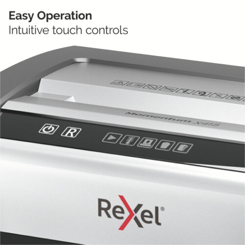 2104576EU_n_09.jpg Niszczarka Rexel Momentum X415, P4, 15 kartek, 23 l kosz