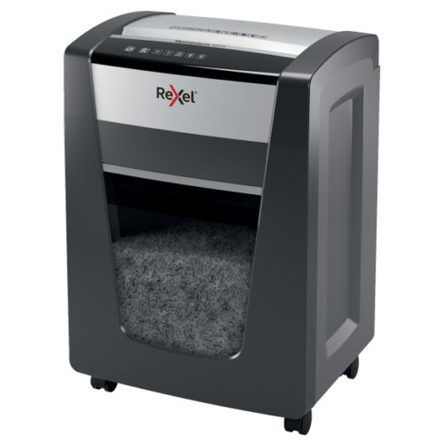 2104577EU_01.jpg Niszczarka Rexel Momentum M515, P5, 15 kartek, 30 l kosz