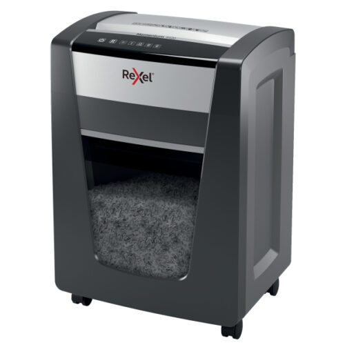 2104578EU_01.jpg Niszczarka Rexel Momentum X420, P4, 20 kartek, 30 l kosz
