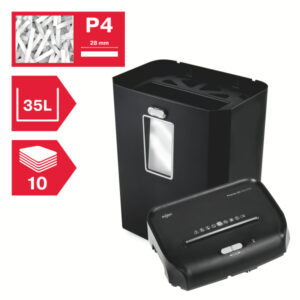 Niszczarka Rexel ProMax QS RSX1035, P4, 10 kartek, 35 l kosz