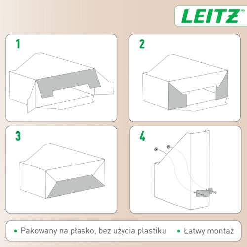 24710012_n_02.jpg Pojemnik na dokumenty Leitz Puro, z tektury w 100% z recyklingu, 2 szt., beżowy
