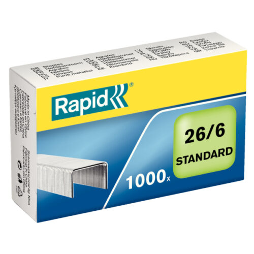 24861300.jpg Zszywki Rapid Standard 26/6 1M