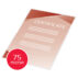 Samoprzylepna folia do laminacji GBC Peel'nStick™, A4, 75 mic., matowa