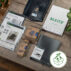 Teczka kartonowa z gumką Recycle A4, zielony