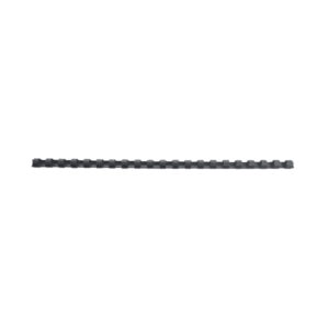 Grzbiety plastikowe GBC Combs, A4, 6 mm, czarne
