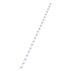 Grzbiety plastikowe GBC Combs, A4, 6 mm, białe
