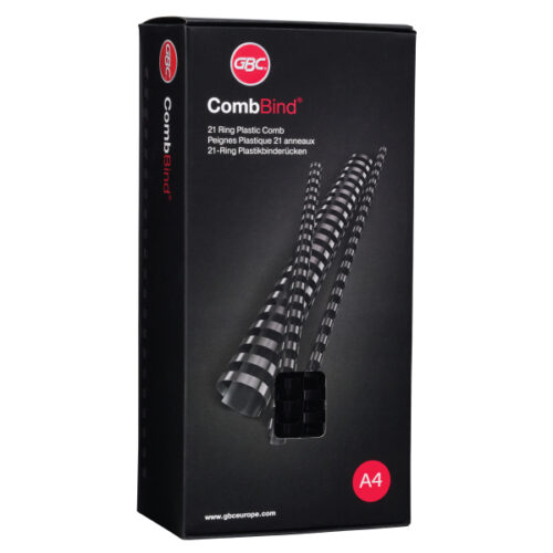 4028197_n_02.jpg Grzbiety plastikowe GBC Combs, A4, 12 mm, białe