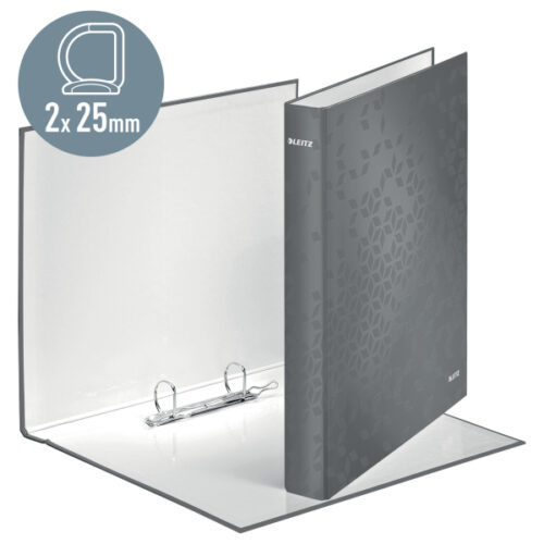 42410036_02-1.jpg Segregator ringowy WOW Leitz A4 2DR/25mm, niebieski