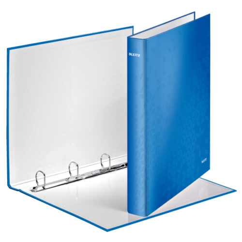 42420036_01-1.jpg Segregator ringowy WOW Leitz A4 4DR/25mm, niebieski