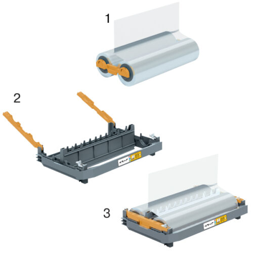 4410023_n_01.jpg Kaseta z folią błyszczącą do laminatora GBC Foton 30, 75 mikronów, długość 56,4m