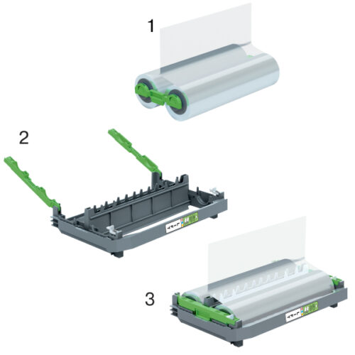 4410023_n_02.jpg Kaseta z folią błyszczącą do laminatora GBC Foton 30, 75 mikronów, długość 56,4m