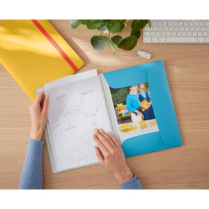 Album ofertowy Leitz Cosy, poszerzony, PP, niebieski
