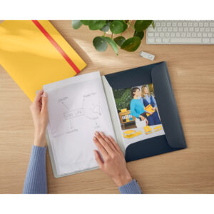 Album ofertowy Leitz Cosy, poszerzony, PP, szary