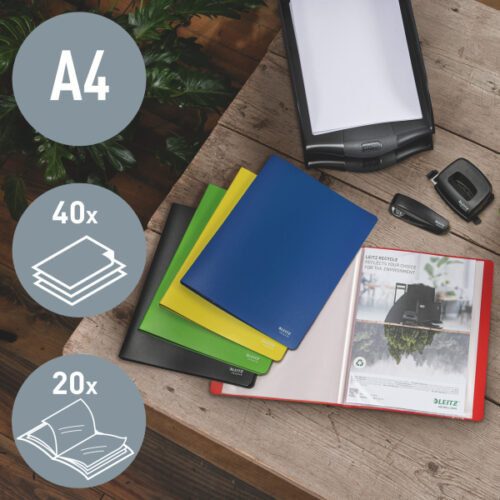 46760055_n_05.jpg Album ofertowy Recycle A4 PP 20 koszulek, zielony
