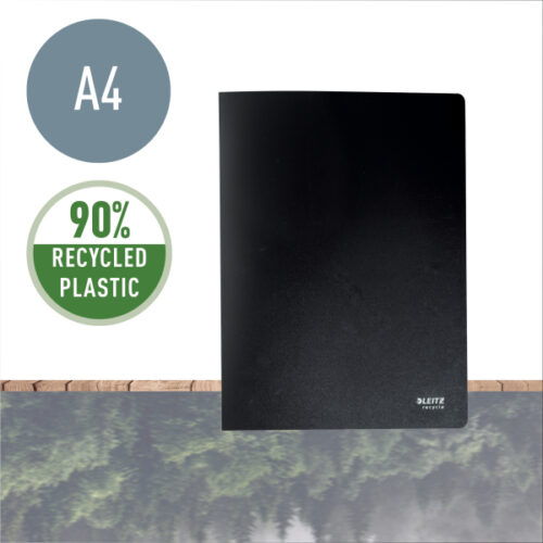 46760095_01.jpg Album ofertowy Recycle A4 PP 20 koszulek, czarny